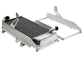 Cross Pro ALUMINUM RADIATOR GUARD LIGHT ICE POLISH TM 250/300 2 stroke 2020 -> 2021 Fi