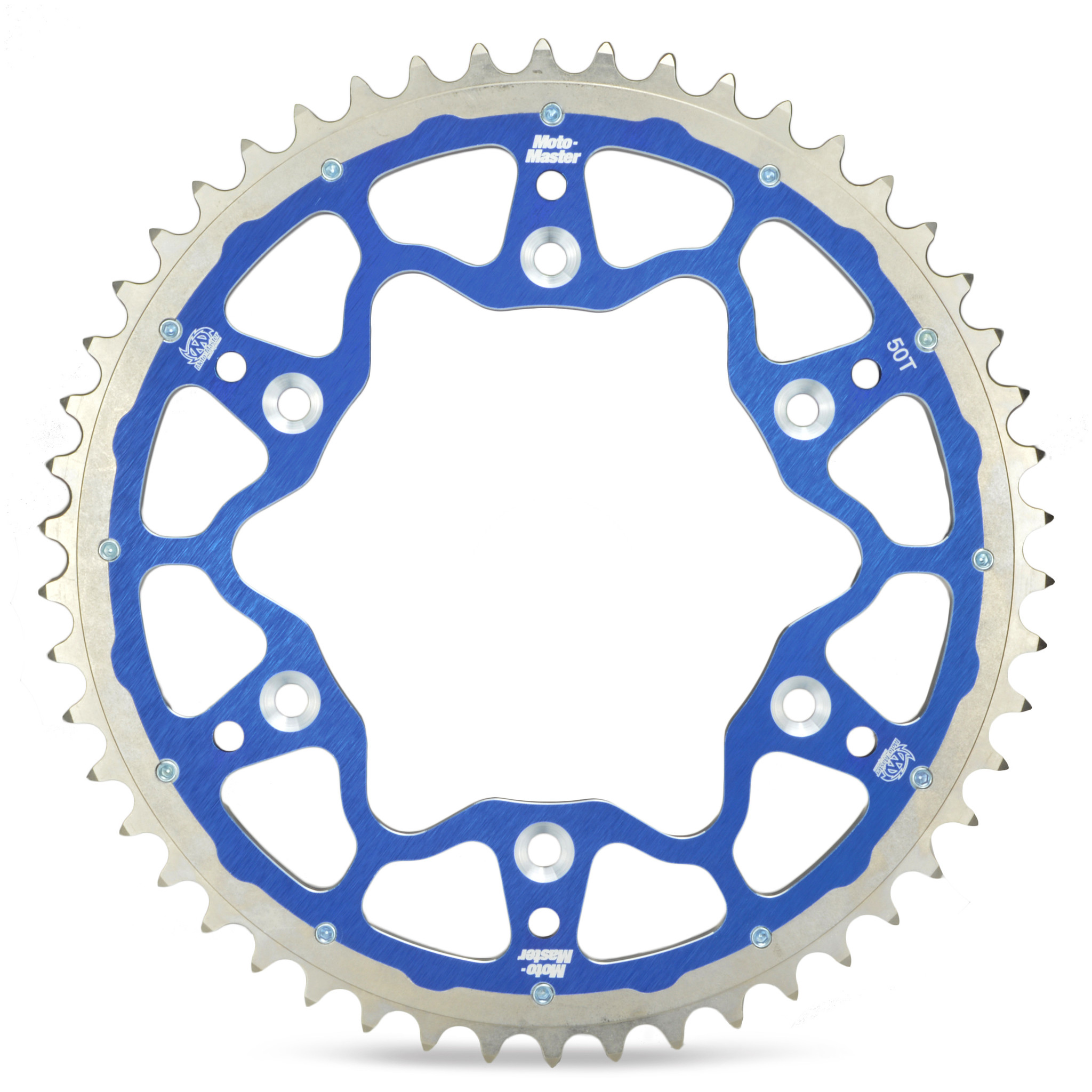 Motomaster - REAR SPROCKET Alu/Steel TM 48t Blue