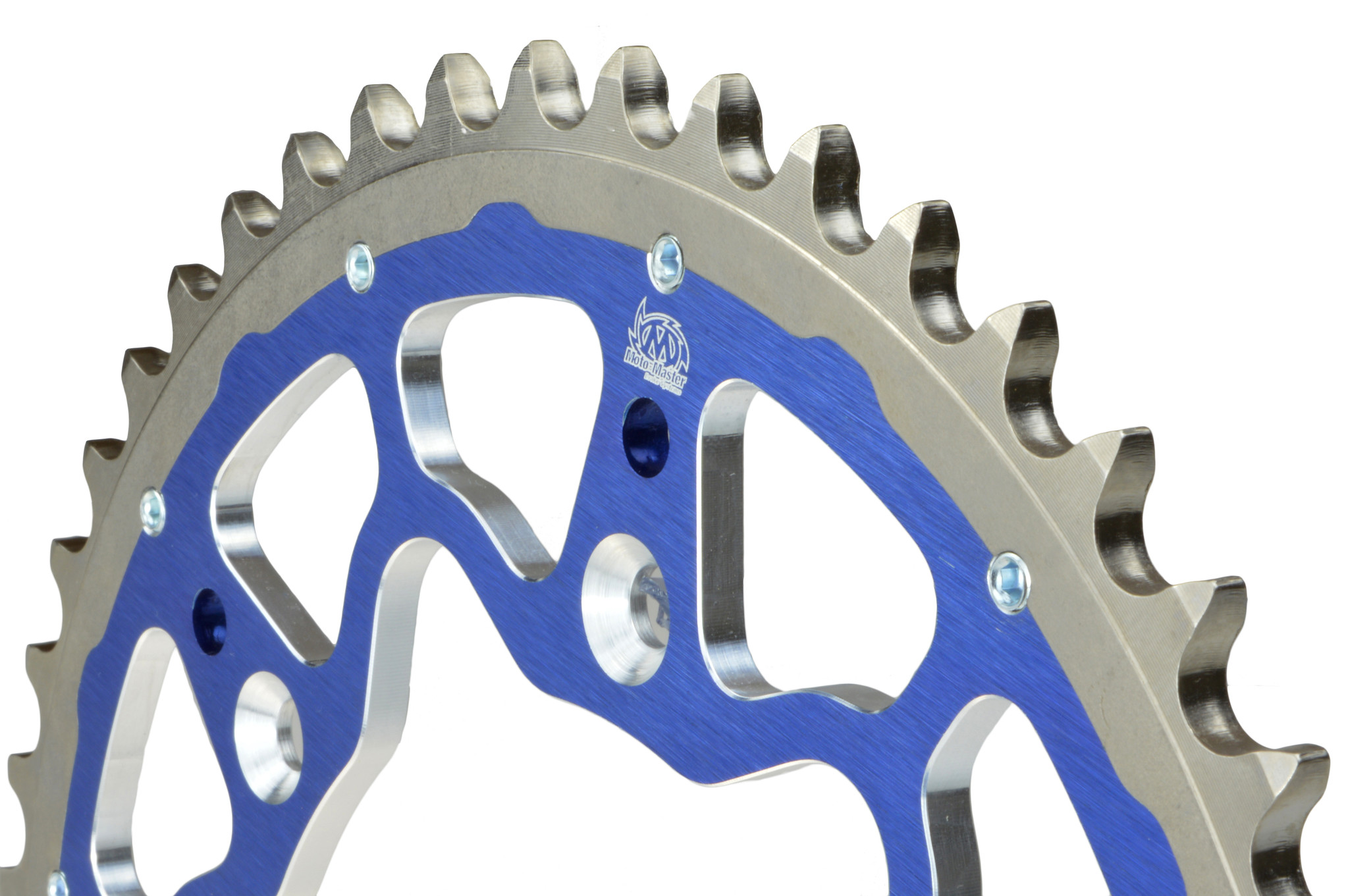 Motomaster - REAR SPROCKET Alu/Steel TM 49t Blue