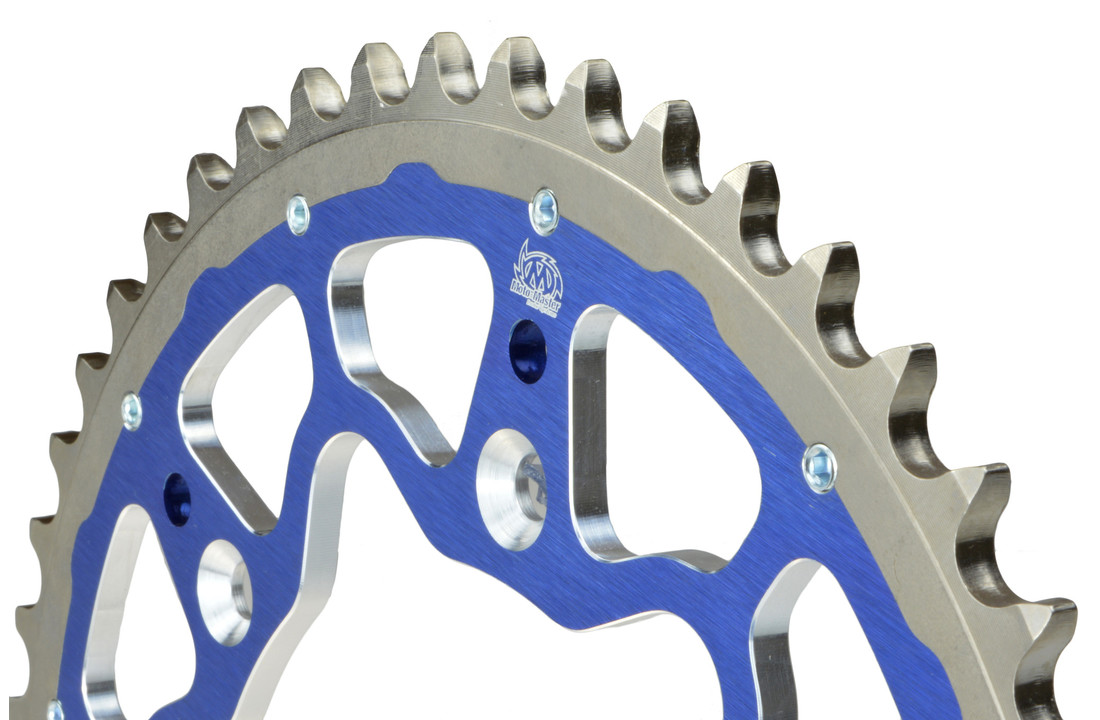 Motomaster - REAR SPROCKET Alu/Steel TM 50t Blue