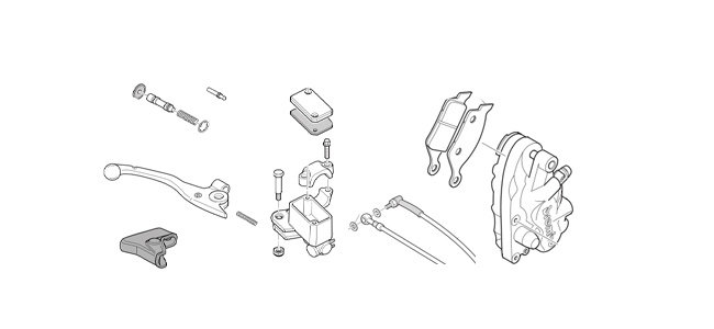 Frame parts 250 / 300cc 2020-2021 - CROSS-SHOP.com | TM Racing