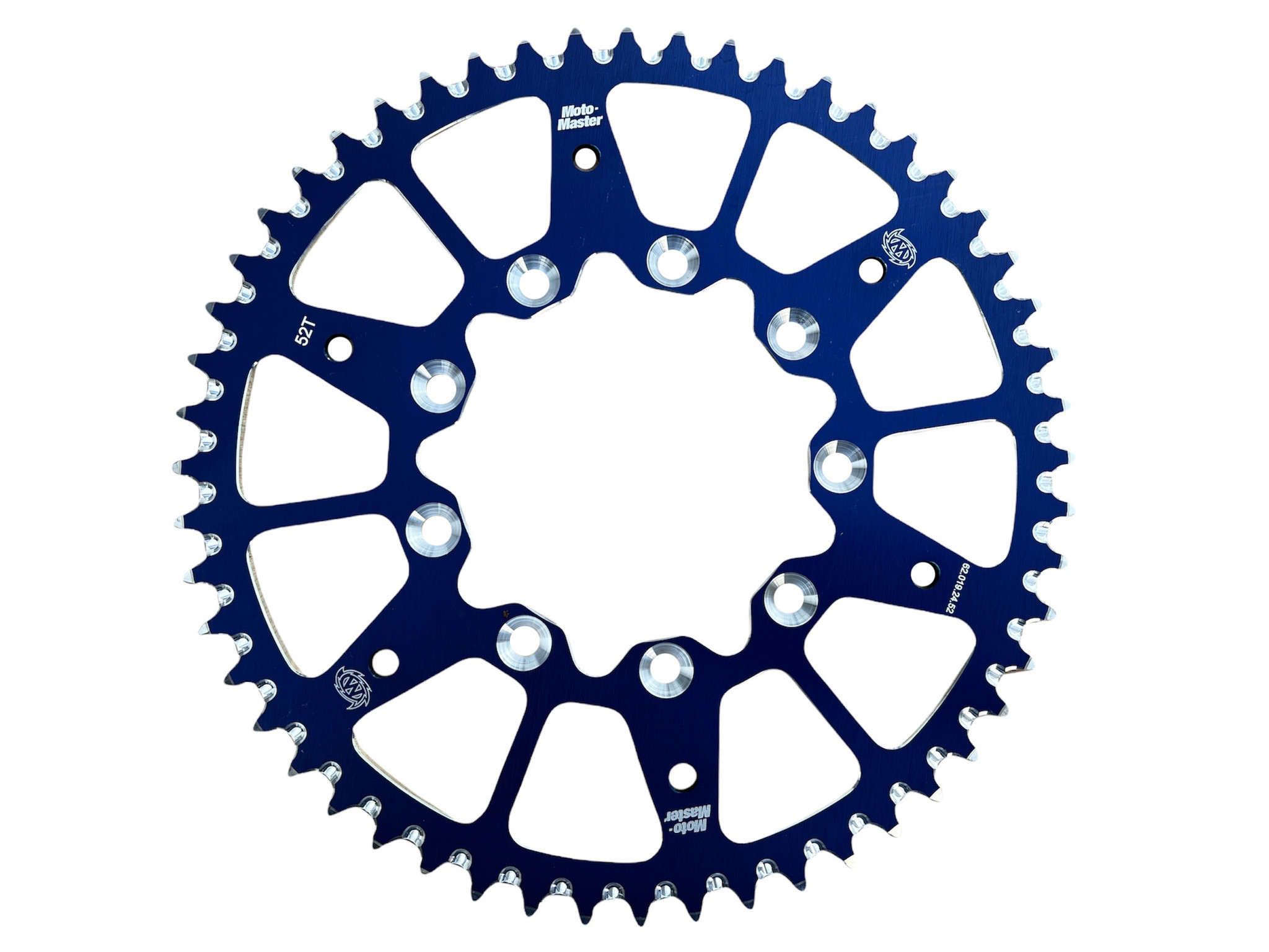 Motomaster - 7075 Series Alu sprocket (Blue, 520-52T) TM