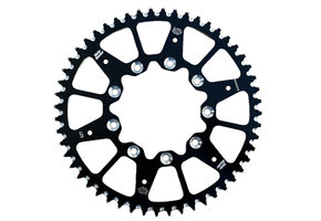 Motomaster - 7075 Series Alu rear sprocket (Black, 520-48T) TM