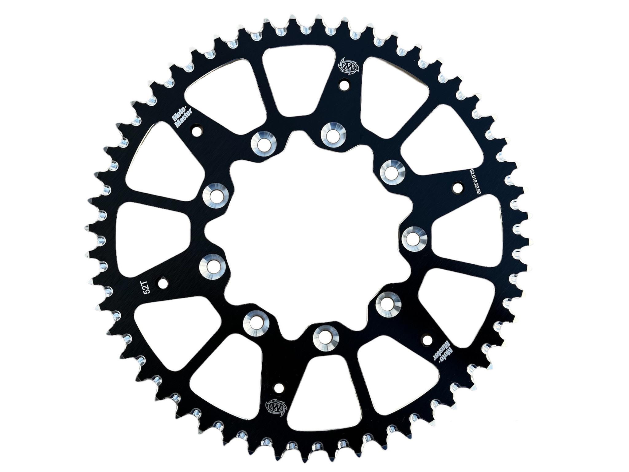 Motomaster - 7075 Series Alu sprocket (Black, 520-49T) TM