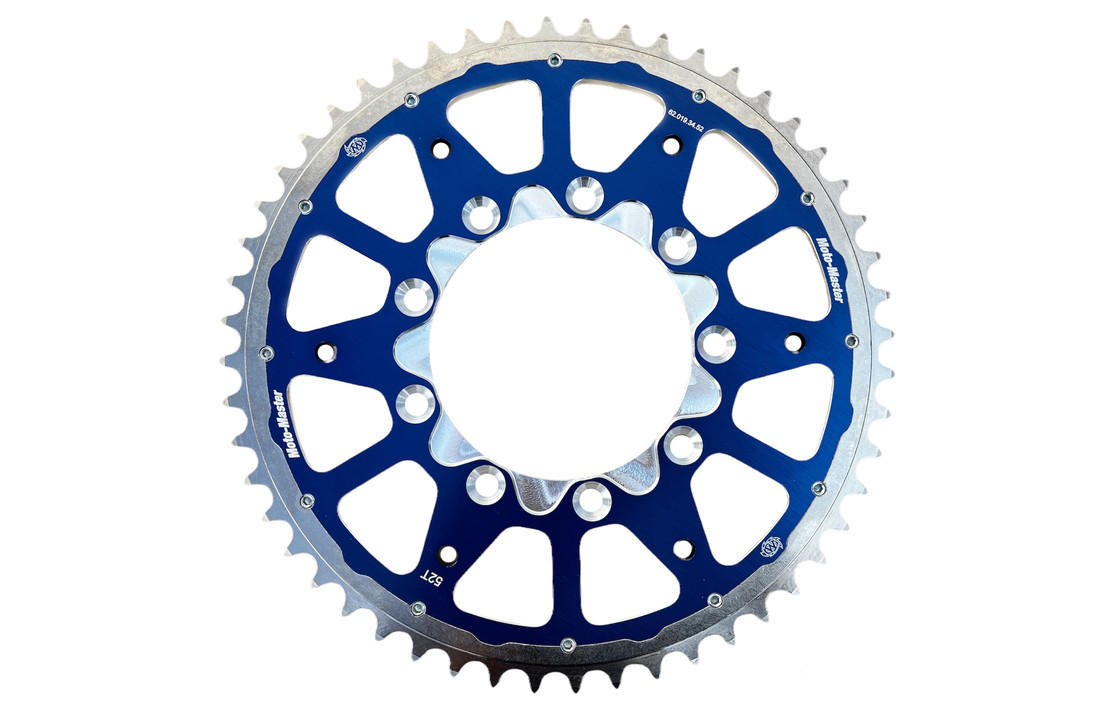 Motomaster - REAR SPROCKET Alu/Steel TM 50t Blue
