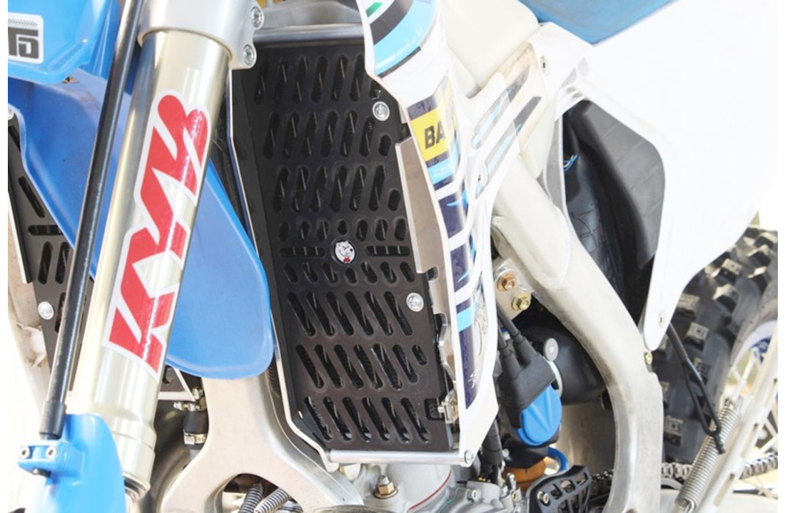 AXP TM Moto 125 (2022-2024) /144/250/300 (from 2022) 2stroke MX/END (CARB & Fi) XTREME RADIATOR GUARDS - BLACK