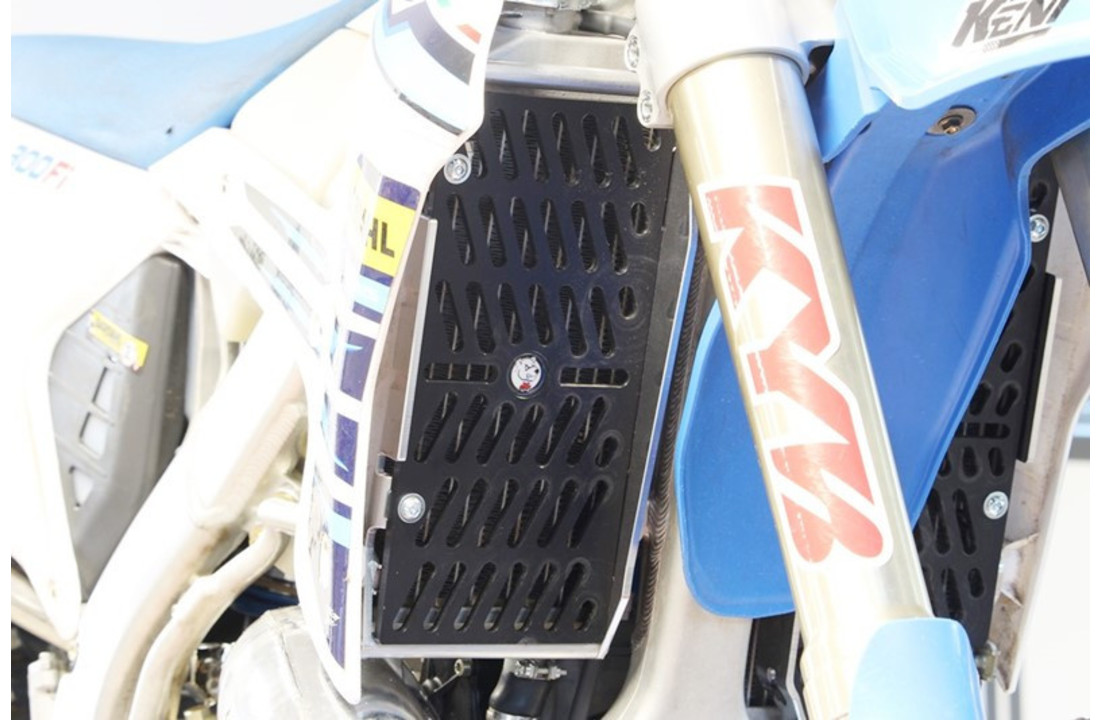 AXP TM Moto 125 (2022-2024) /144/250/300 (from 2022) 2stroke MX/END (CARB & Fi) XTREME RADIATOR GUARDS - BLACK