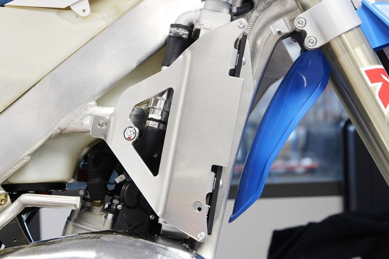 AXP 2022 -> TM RACING 125/144/250/300 2stroke MX/END (CARB & Fi) XTREME RADIATOR GUARDS - BLACK