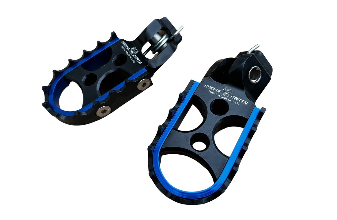 SAM CNC Footpegs ab 2022 BLACK