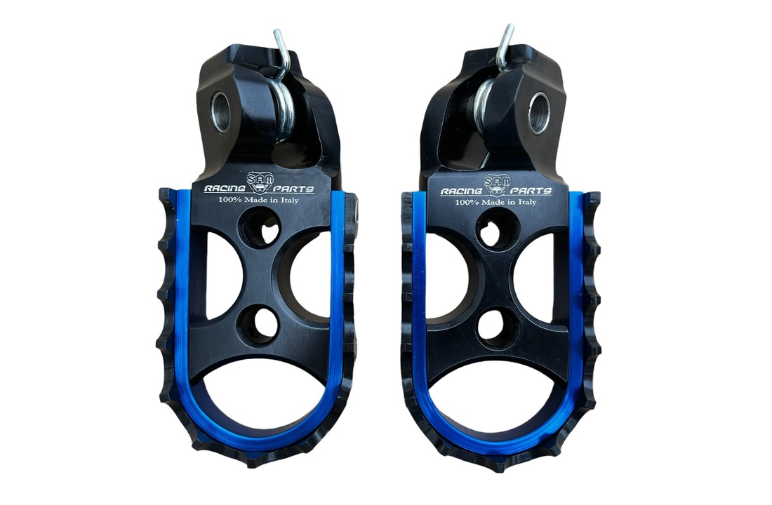 SAM CNC Footpegs ab 2022 BLACK