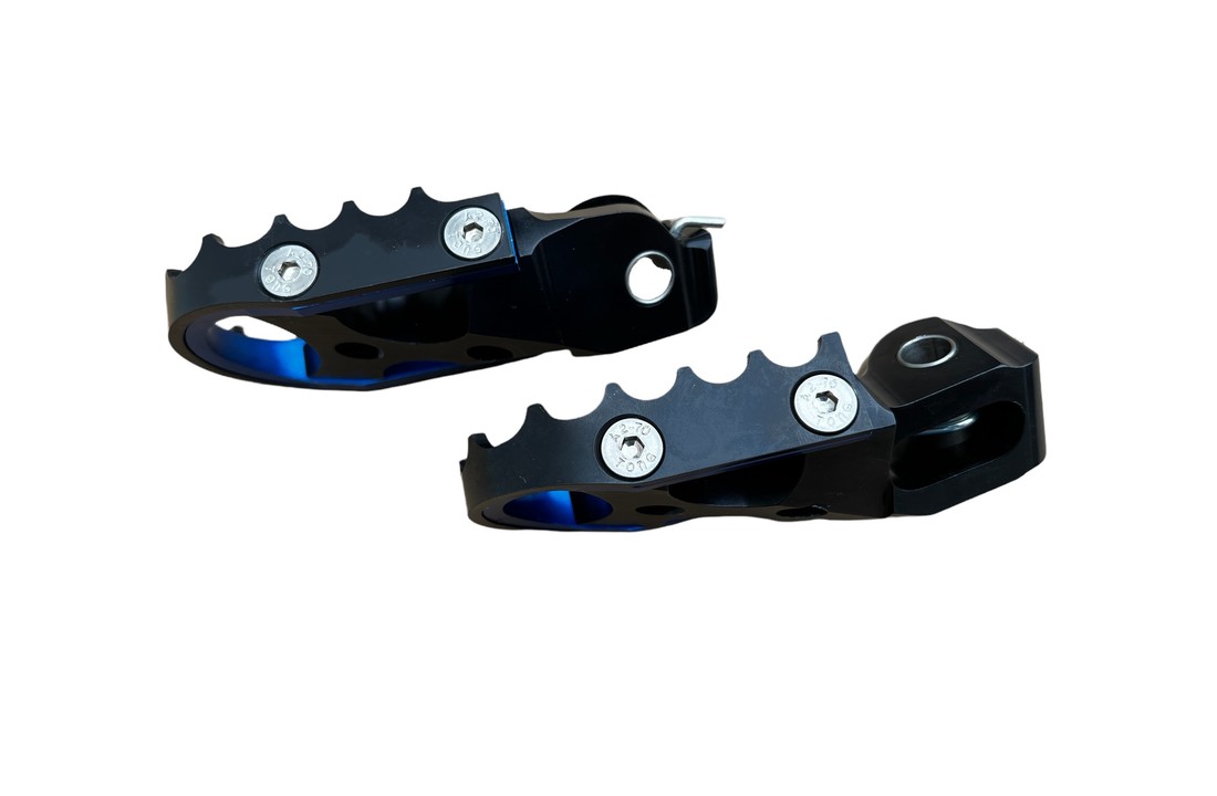 SAM CNC Footpegs vanaf 2022 BLACK