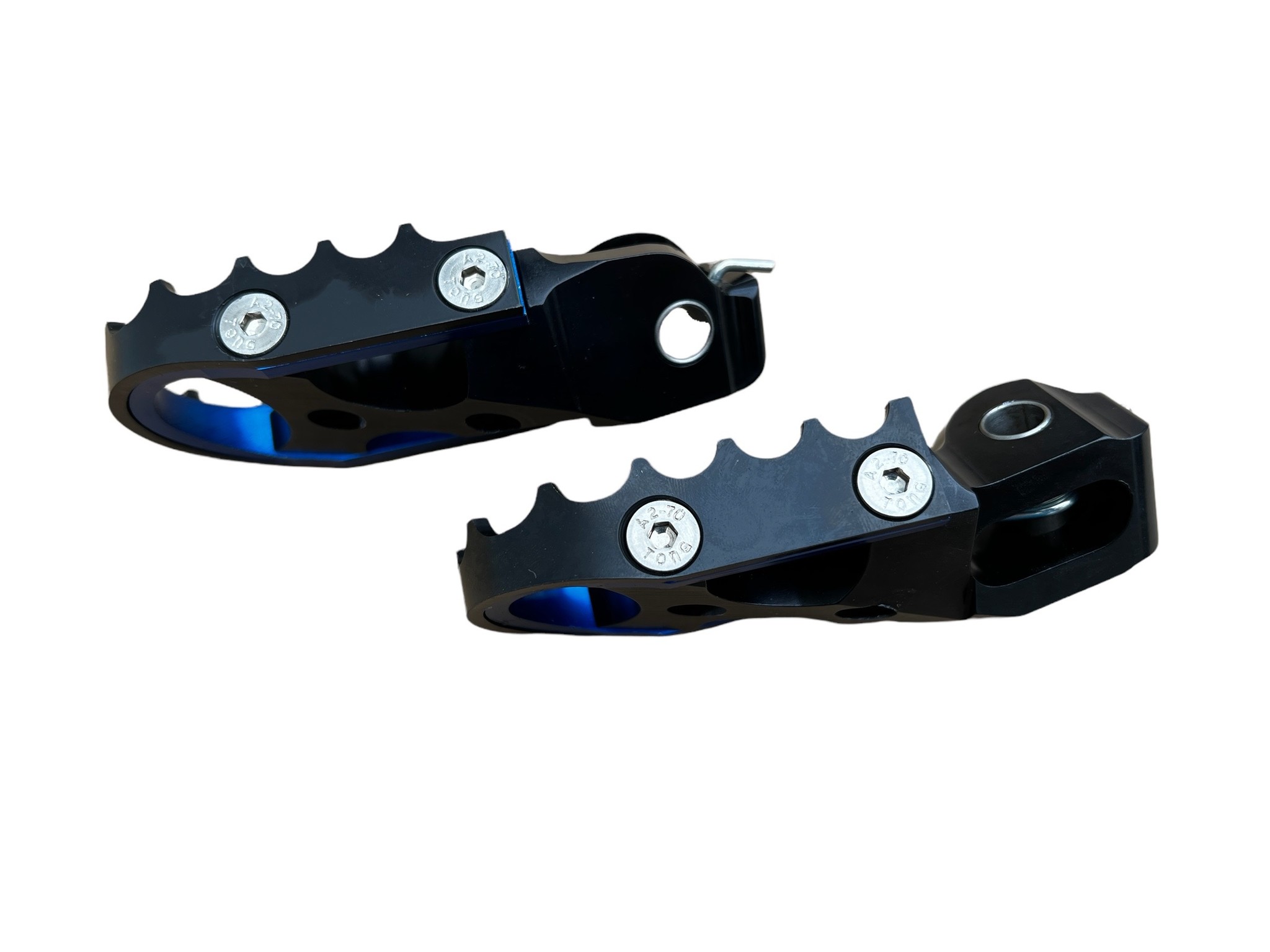 SAM CNC Footpegs 2022 - BLACK