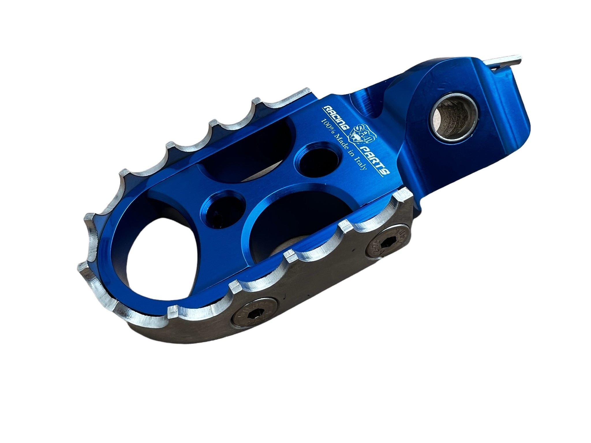 SAM CNC Footpegs vanaf 2022 BLUE
