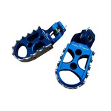SAM CNC Footpegs vanaf 2022 BLUE