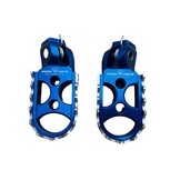SAM CNC Footpegs vanaf 2022 BLUE