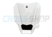 FRONT NUMBER PLATE  MY22->  WHITE