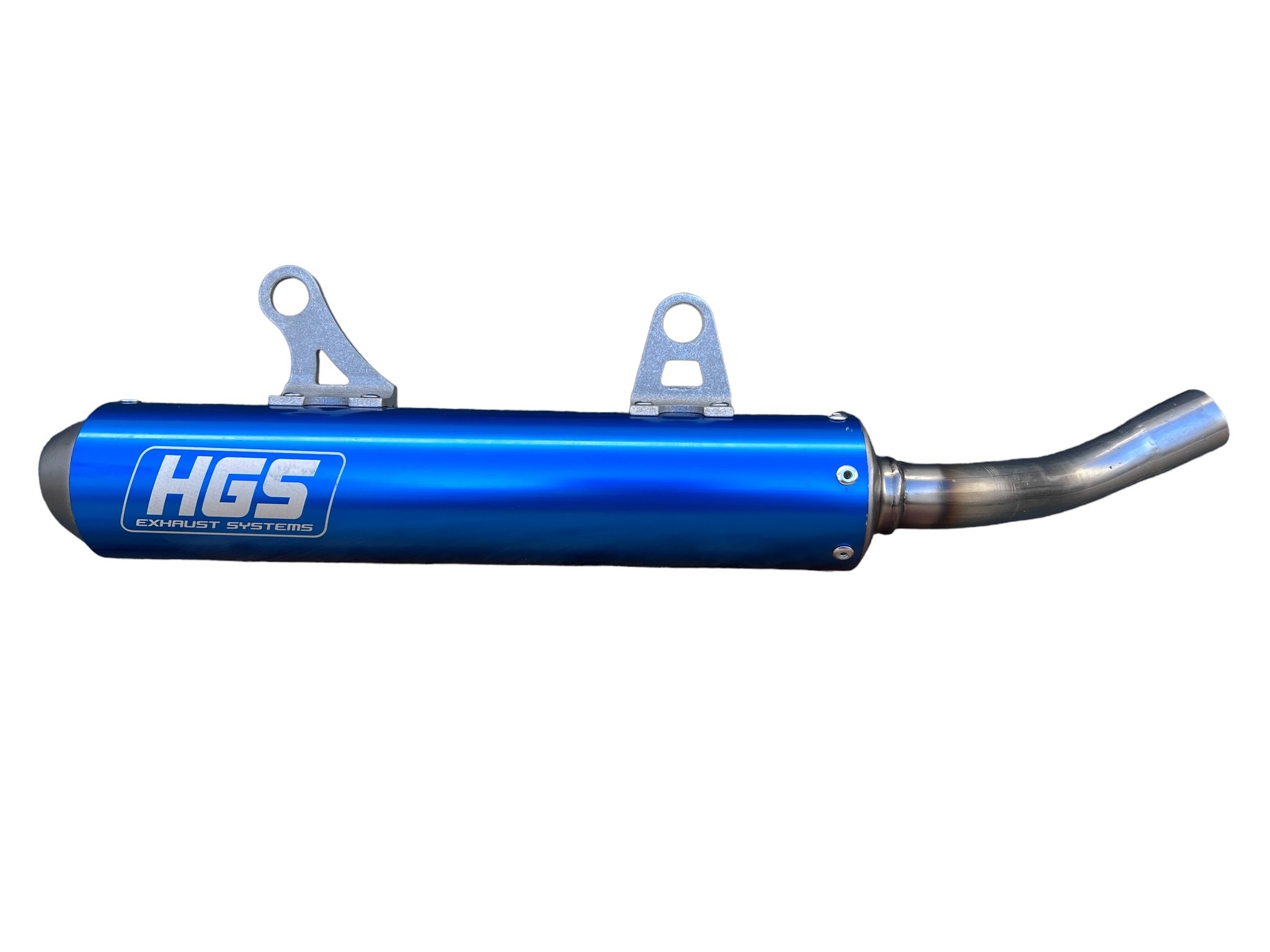 HGS Uitlaatdemper TM 250/300 MX 2019-2021 (TM Blauw)