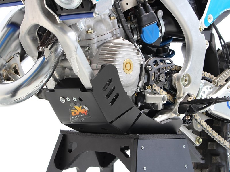 AXP Xtrem HDPE Skid Plate 8mm / 2022 -> TM RACING EN125FI 2T / EN144FI 2T WITH LINKAGE GUARD
