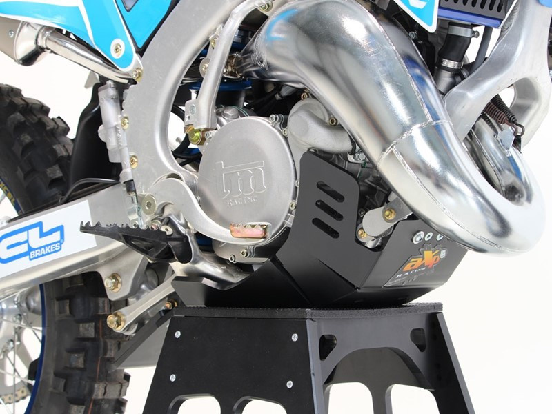 AXP Xtrem HDPE Skid Plate 8mm / 2022 -> TM RACING EN125FI 2T / EN144FI 2T WITH LINKAGE GUARD