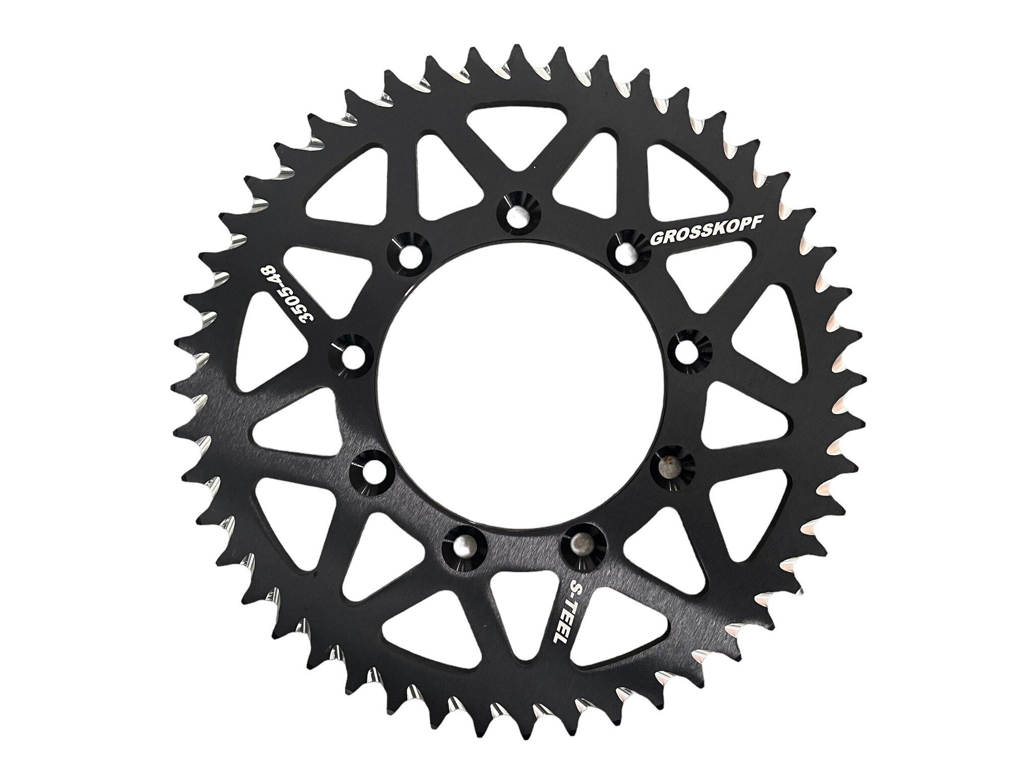 S-Teel Rear sprocket TM 49t Alu-BLACK