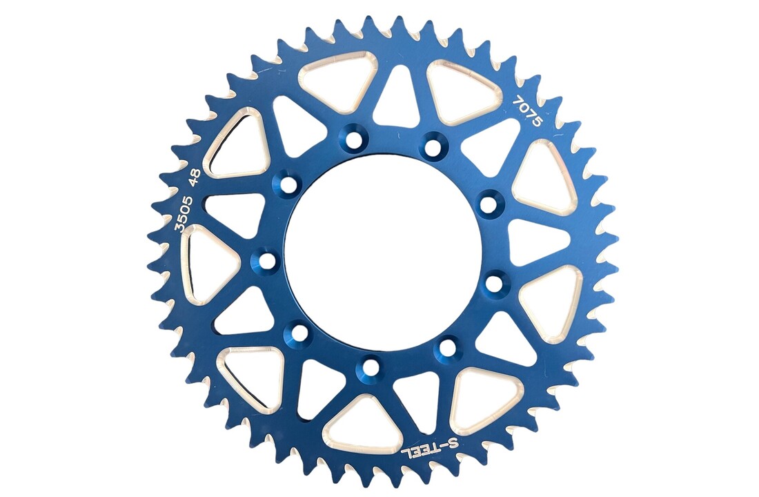 S-Teel Rear sprocket TM 51t Alu-BLUE