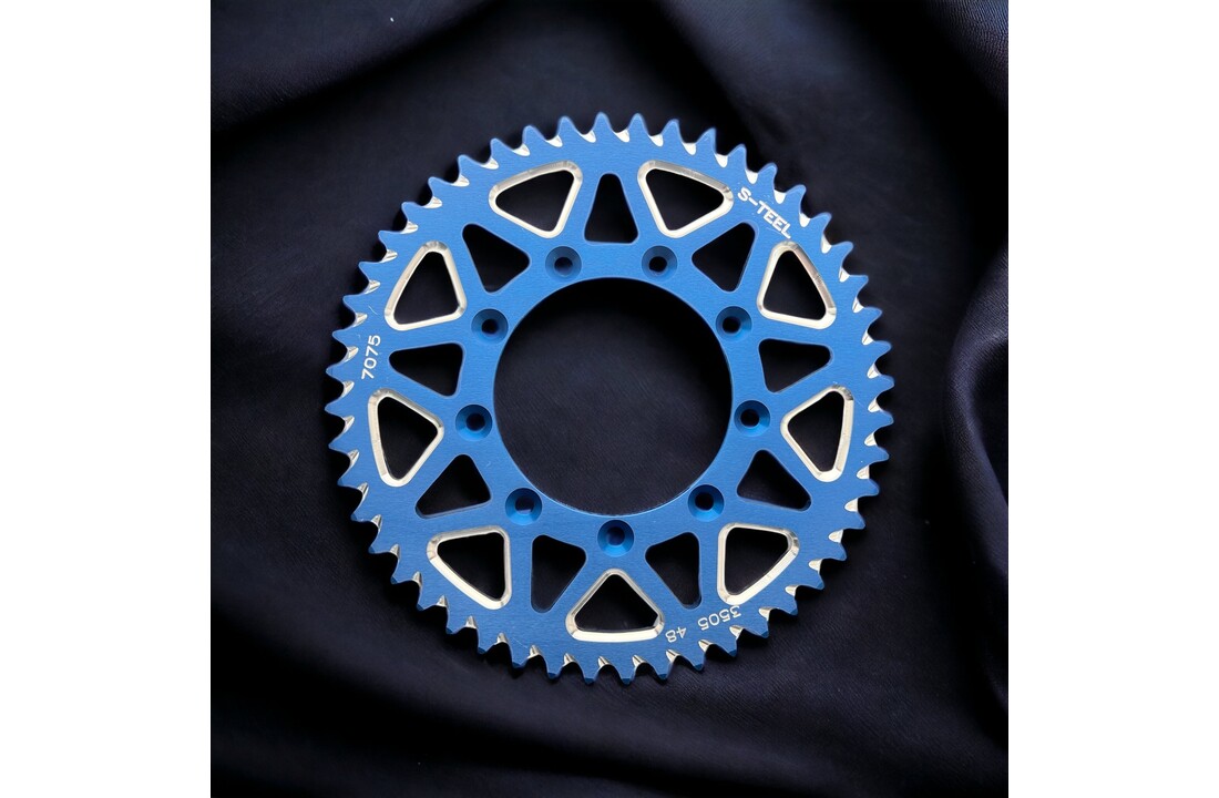S-Teel Rear sprocket TM 51t Alu-BLUE