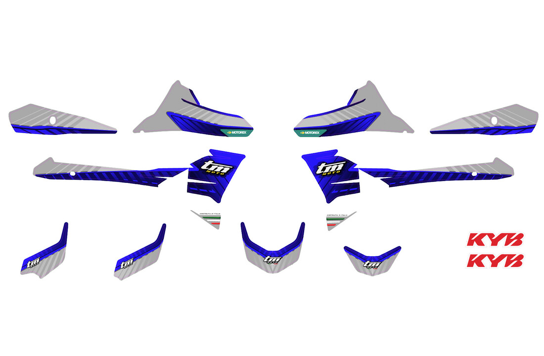 TM Racing Decal Kit 2s/4s Model 2024