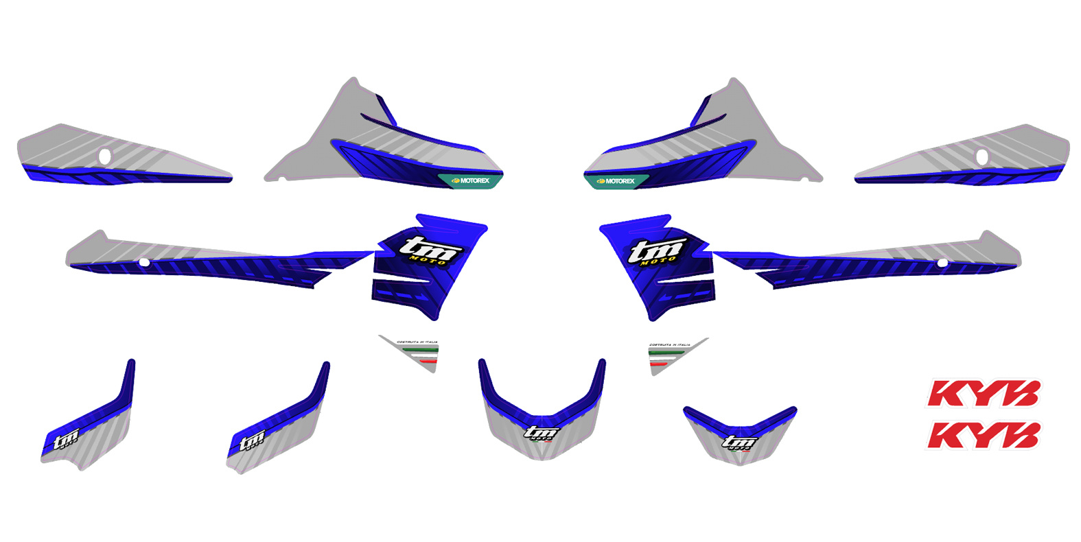 TM Moto Decal Kit 2s/4s Model 2024