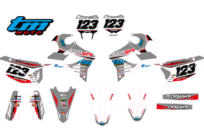 Aufkleber Kit  TM Moto 2022->.... "Sevlievo"