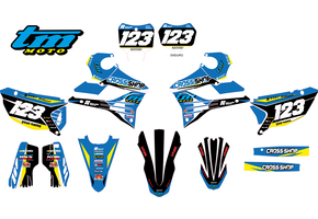 Aufkleber Kit  TM Moto 2022->.... "Uddevalla"
