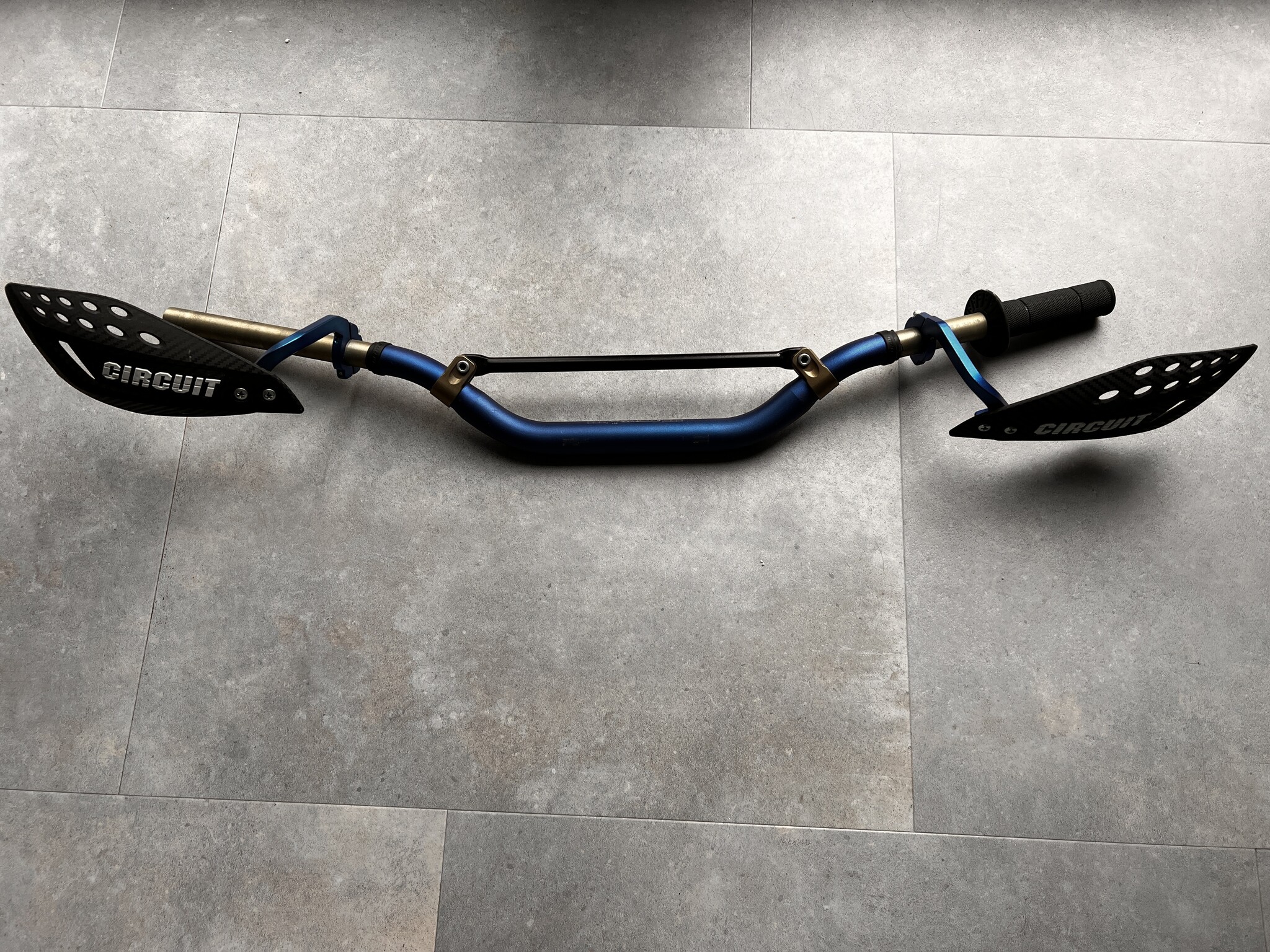 (USED) - Renthal Twinwall Carmichael 997 - BLUE