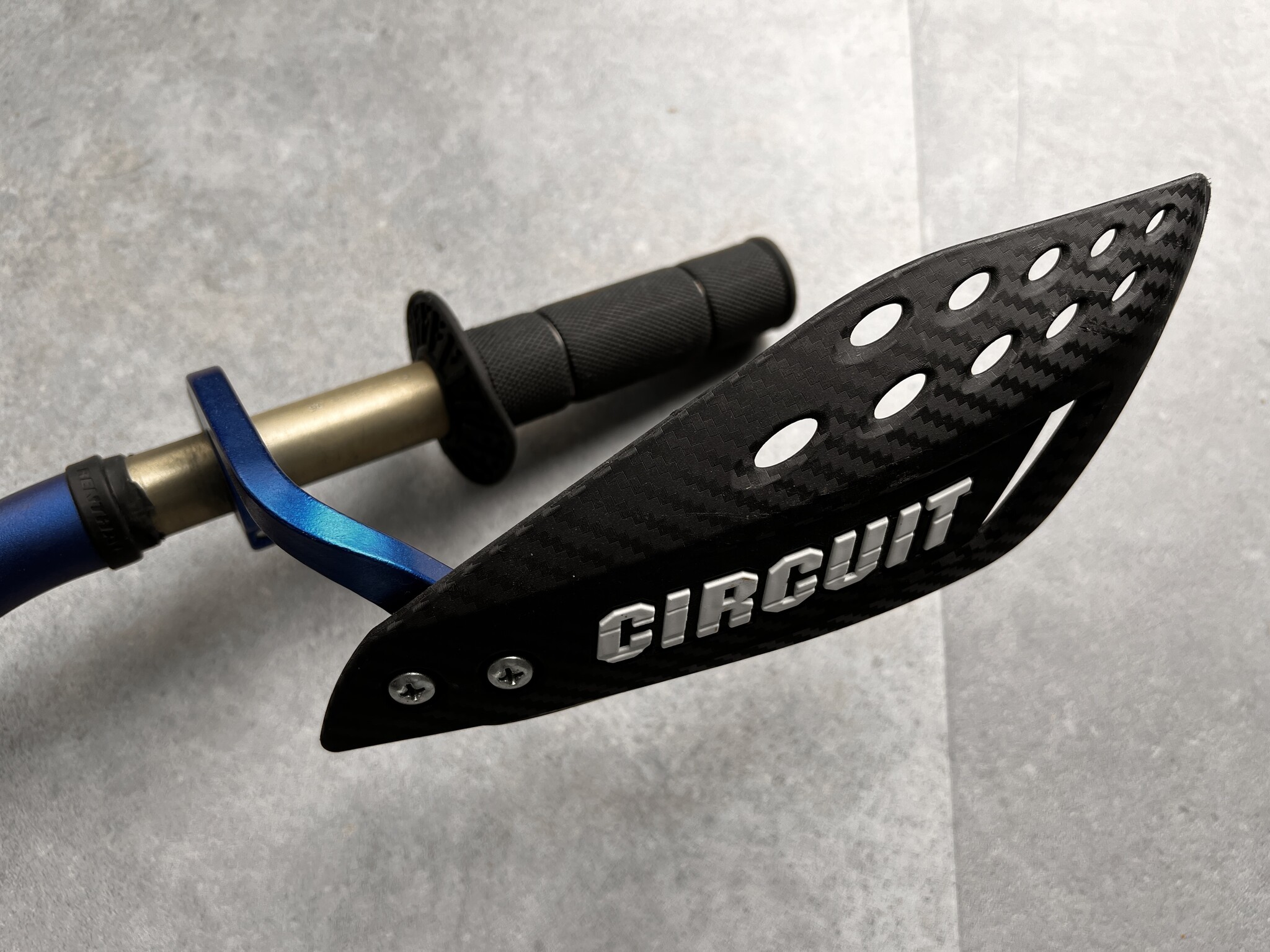 (USED) - Renthal Twinwall Carmichael 997 - BLUE