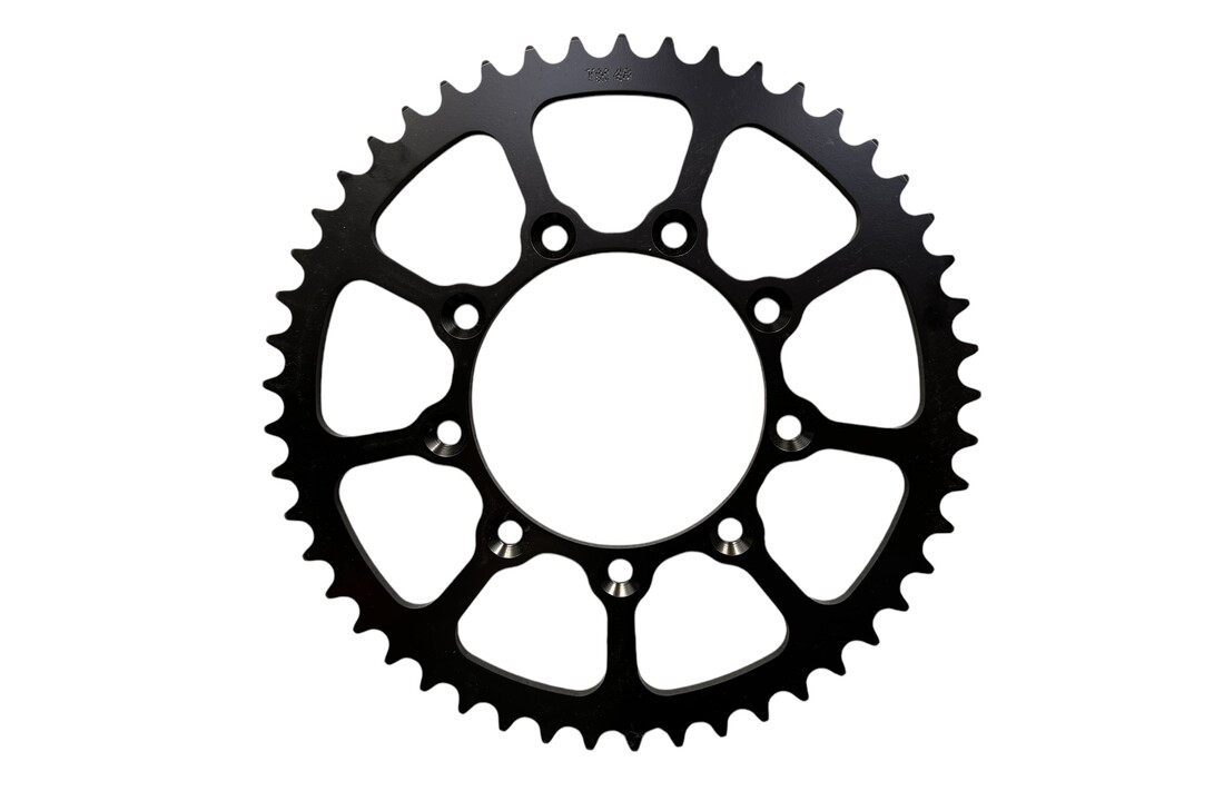 ZF Rear Sprocket Steel TM Moto Black - 48t