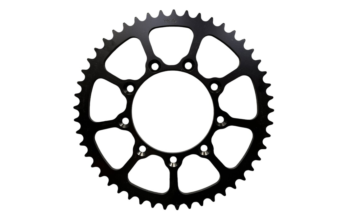 ZF Rear Sprocket Steel TM Moto Black - 51t