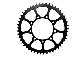 ZF Rear Sprocket Steel TM Moto Black - 51t