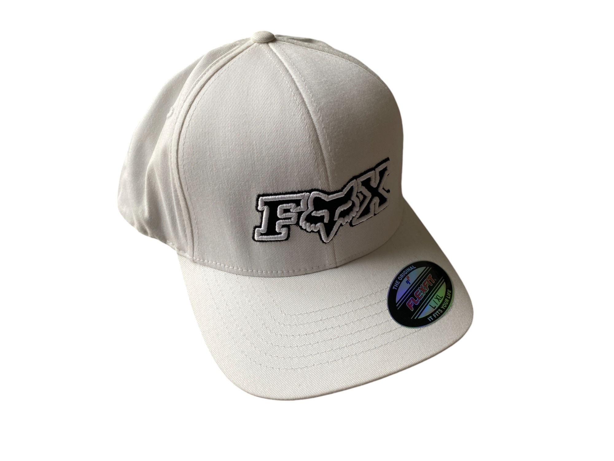 White Fox Cap - L/XL