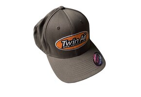 Brown and Grey Twin Air Cap - L/XL