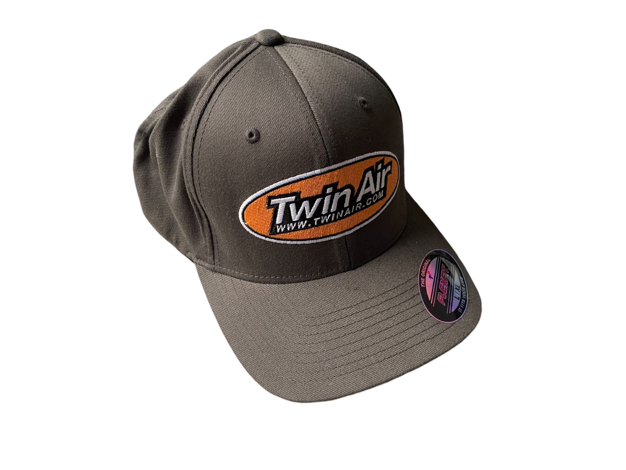 Brown and Grey Twin Air Cap - L/XL