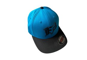 Black and Blue Fox Cap - S/M