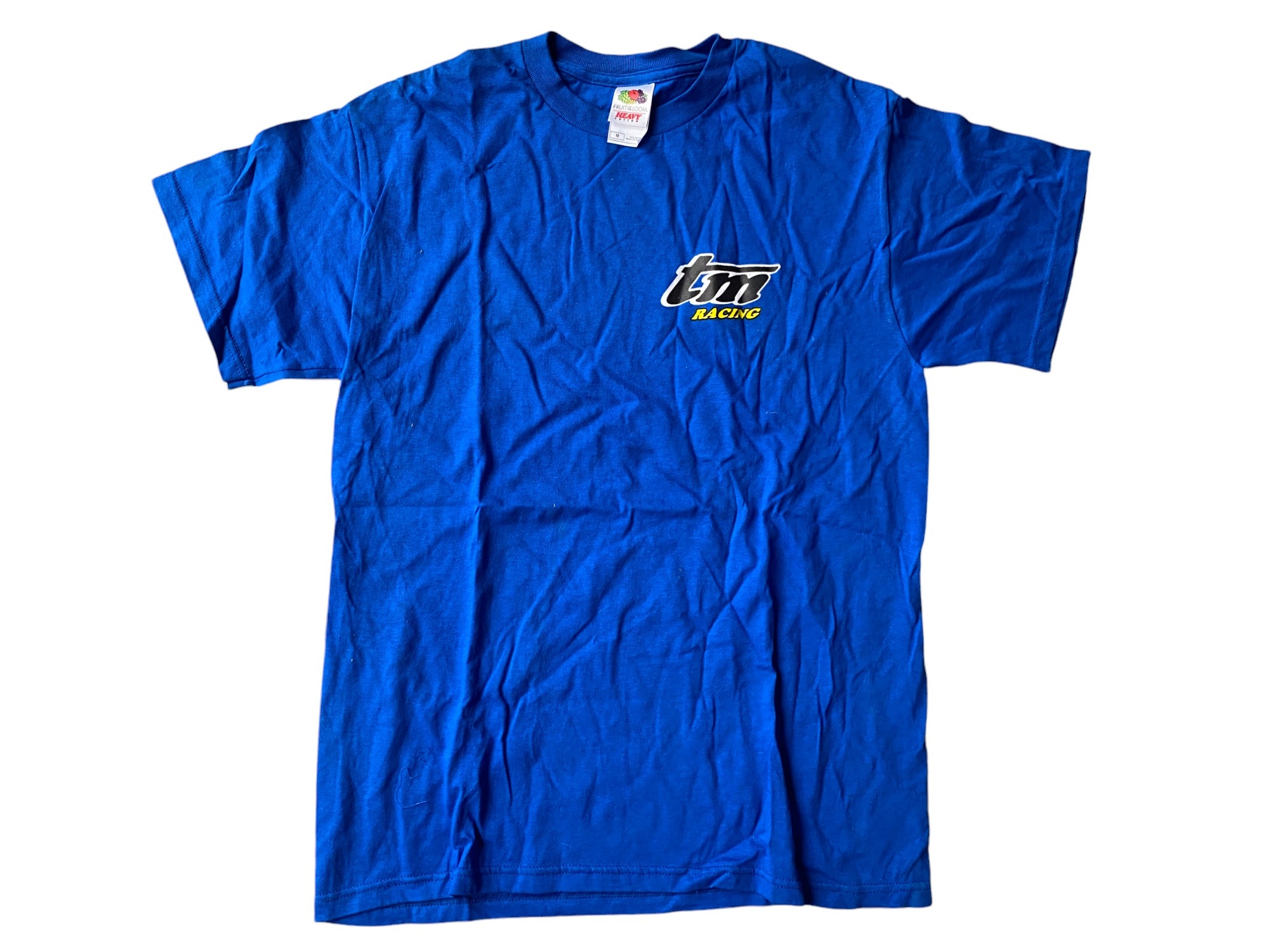 TM Racing T-Shirt Adult (Logo Yellow and Black) - M
