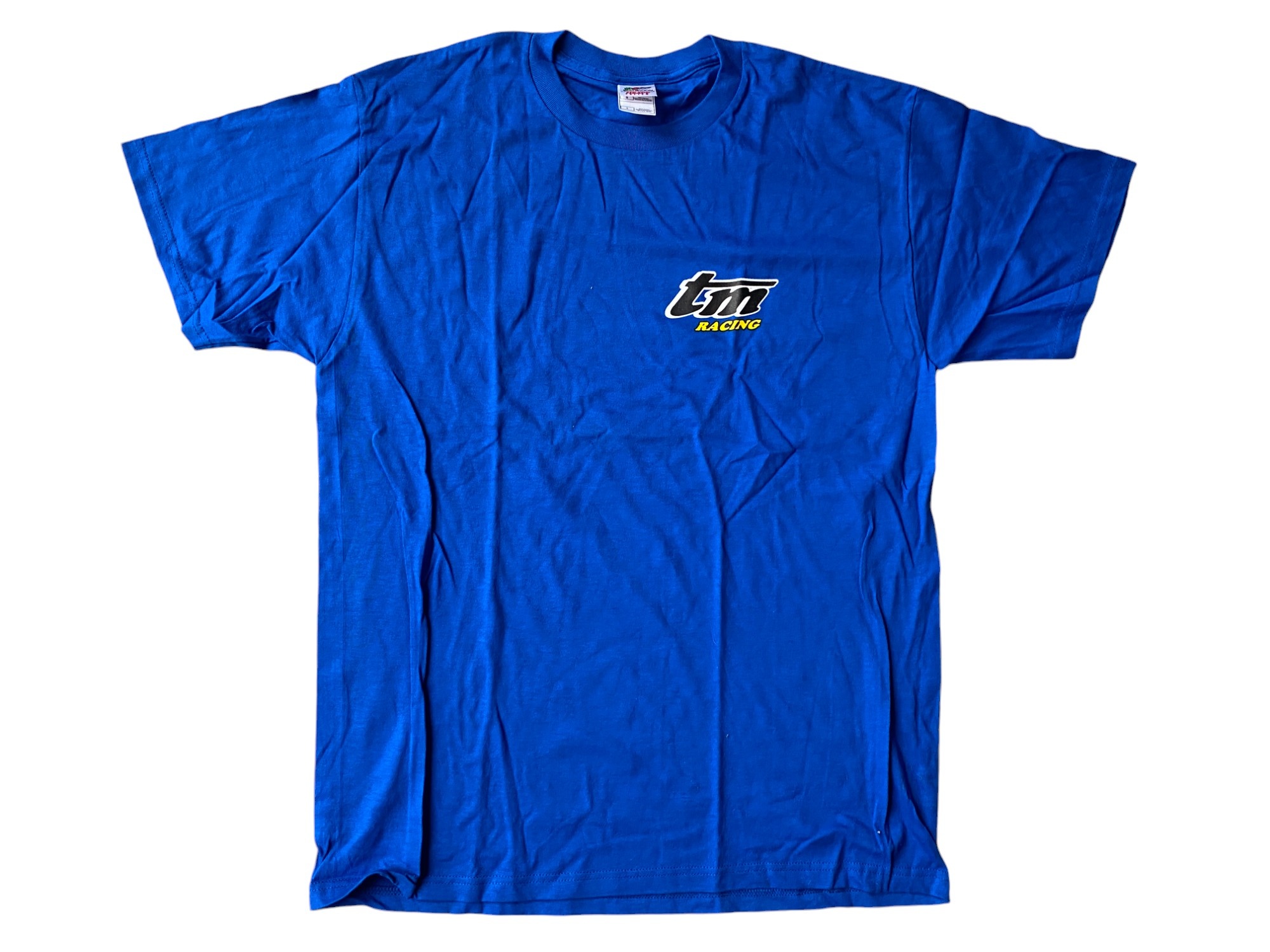 TM Racing T-Shirt Adult (Logo Yellow and Black) - L