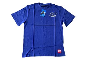 TM Racing T-Shirt Adult (Logo Blue and White) - L