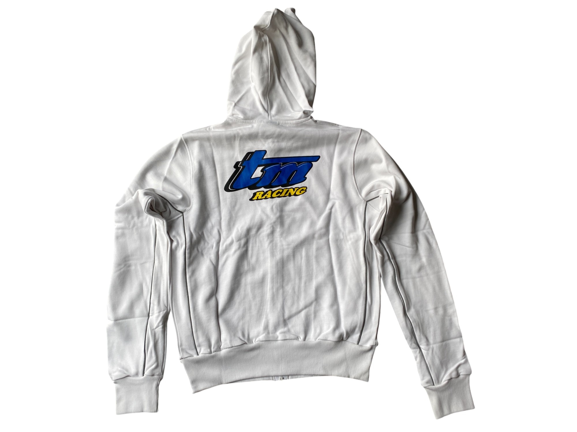 TM Racing  Ladies Vest  White with Zipper - XL