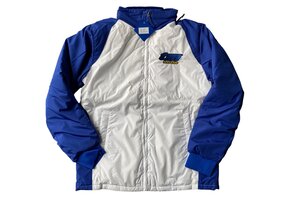 TM Racing Jacket White and Blue - M
