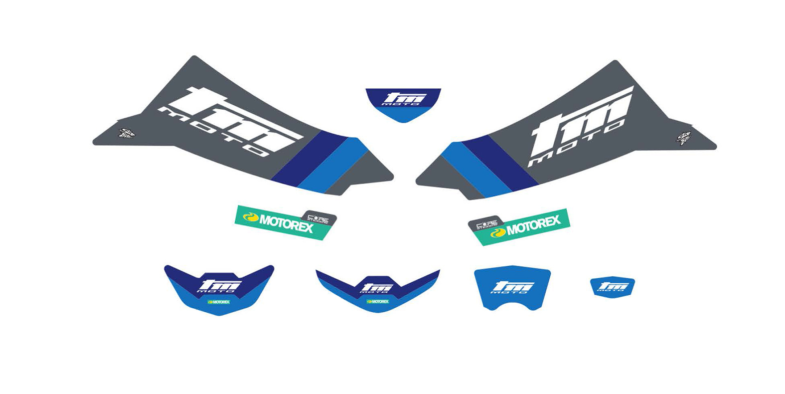 TM Moto Decal Kit 2s/4s Model 2025