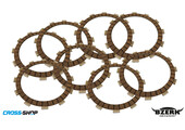 *NEW* BZERK USA Clutch Disc TM 250/300 2 stroke (8pcs) 2,8mm (Same as OEM F35533)