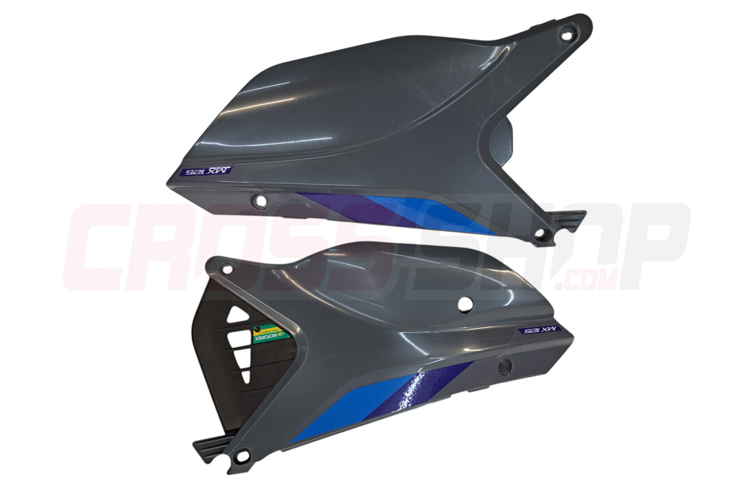 Rear Numberplate Set 2stroke vanaf 2022 Quantum Grey