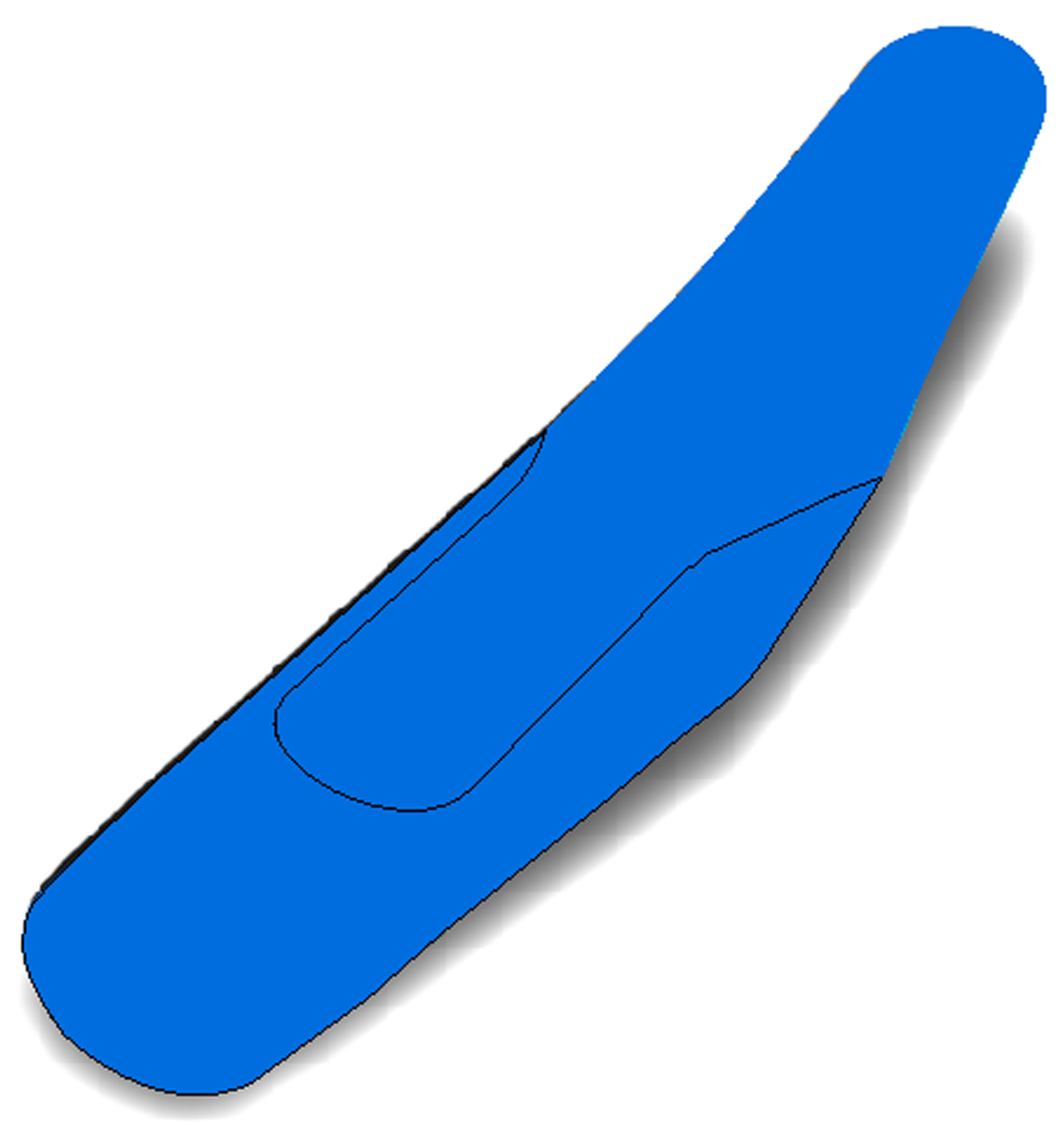 MOTOSEAT SEAT COVER TM 94-07 Blue/Blue