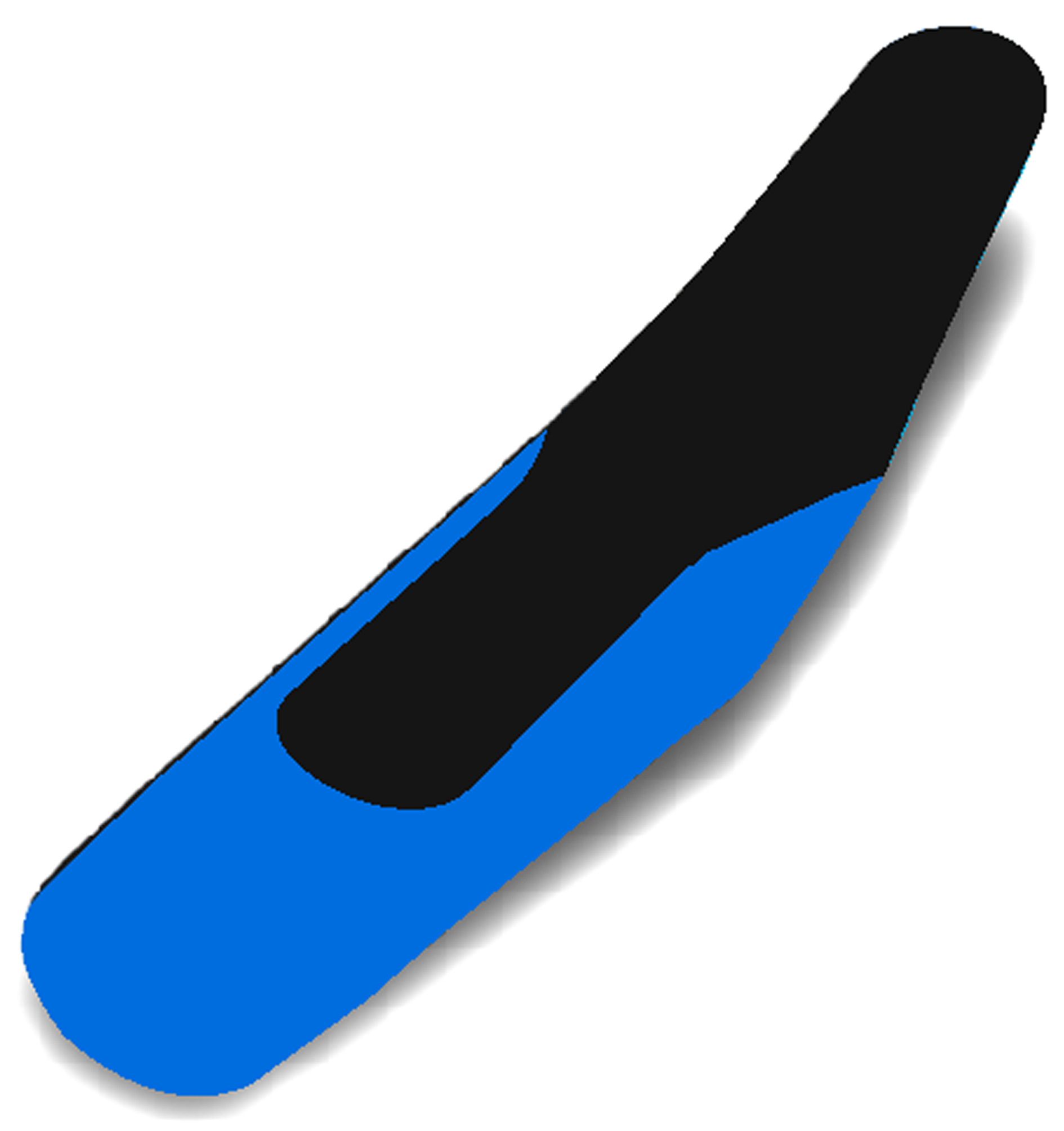 MOTOSEAT SEAT COVER TM 94-07 Black/Blue