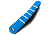 MOTOSEAT SEAT COVER TM 15-21  4T Blue/Black+White Stripes